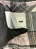 Vans 100% Cotton Plaid Gray Long Sleeve Button-Down Shirt Size M - photo 7
