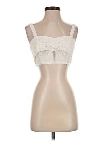 En Creme Sleeveless Top (view 1)