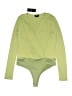 Bebe Green Bodysuit Size M - photo 1