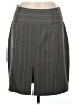 Metrostyle Stripes Gray Formal Skirt Size 6 (petite) - photo 1