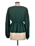 Shein 100% Polyester Green Long Sleeve Blouse Size L - photo 2