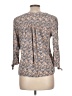 Rose & Thyme 100% Rayon Tan 3/4 Sleeve Blouse Size L - photo 2