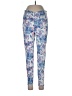 MTA Sport Print Blue Active Pants Size L - photo 1