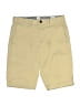 Gap Solid Yellow Khaki Shorts Size 28R Waist - photo 1