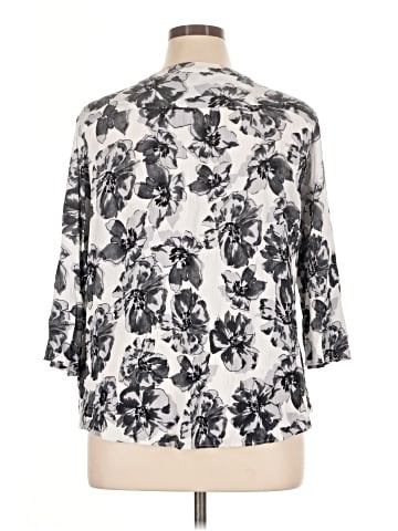 Monday Fun 3/4 Sleeve Blouse (view 2)
