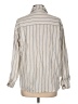 HOTOUCH Stripes Ivory Long Sleeve Button-Down Shirt Size L - photo 2