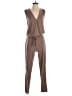 Bobi Metallic Brown Jumpsuit Size S - photo 1