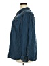 Cato 100% Tencel Blue Long Sleeve Button-Down Shirt Size 22 - photo 5