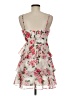 Mi ami 100% Polyester Floral Pink Cocktail Dress Size M - photo 2