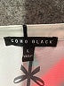 Como Black Stars Ivory 3/4 Sleeve Blouse Size L - photo 7