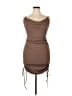 Shein Solid Brown Cocktail Dress Size XL - photo 1