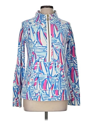 Lilly Pulitzer Zip Up Hoodie (view 1)