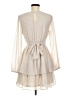 Japna 100% Polyester Ivory Cocktail Dress Size M - photo 2