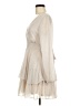 Japna 100% Polyester Ivory Cocktail Dress Size M - photo 5