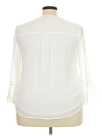Style&Co 3/4 Sleeve Blouse (view 2)
