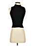 Forever New Solid Black Sleeveless Turtleneck Size 2 - photo 1