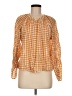 Gap Orange 3/4 Sleeve Blouse Size M - photo 1