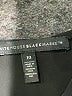 White House Black Market 100% Polyester Black Sleeveless Blouse Size 10 - photo 7