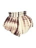 Heart & Hips Tie-dye Ivory Shorts Size S - photo 2
