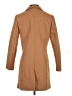 Allegra K 100% Polyester Tan Coat Size XS - photo 2