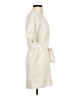 Ann Taylor 100% Polyester Ivory Casual Dress Size XXS (petite) - photo 4