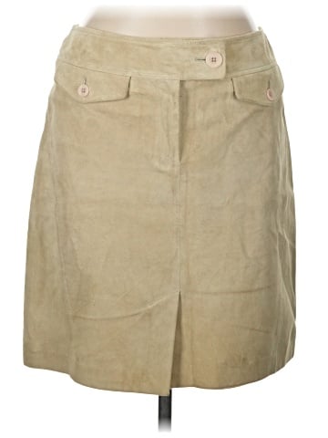 Ann Taylor LOFT Leather Skirt (view 1)