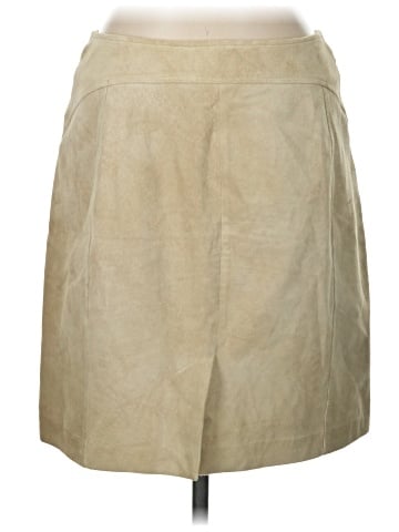 Ann Taylor LOFT Leather Skirt (view 2)