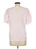 Dokotoo 100% Polyester Pink Short Sleeve Blouse Size L - photo 2