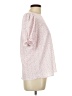 Dokotoo 100% Polyester Pink Short Sleeve Blouse Size L - photo 4