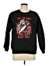 Unbranded 100% Polyester Graphic Black Sweatshirt Size M - photo 1