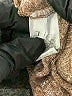 Unbranded Tweed Gold Shorts Size L - photo 3