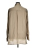 Old Navy 100% Polyester Solid Tan Long Sleeve Blouse Size XL (tall) - photo 2