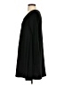 Buttons Solid Black Casual Dress Size S - photo 5