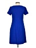 Eliza J Solid Blue Casual Dress Size 2 - photo 2
