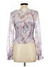 Future Collective Pink 3/4 Sleeve Blouse Size L - photo 2