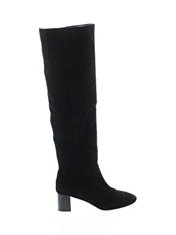 Madewell The Sylvia Over-The-Knee Boot in Suede (view 1)