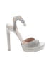 Steve Madden Silver Sandals Size 8 - photo 1