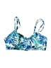 Sunsets Tropical Blue Swimsuit Top Size XL - photo 1
