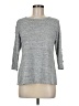 Peck & Peck Gray 3/4 Sleeve Top Size M - photo 1