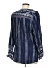 Into 100% Rayon Blue Long Sleeve Blouse Size 8 - photo 1