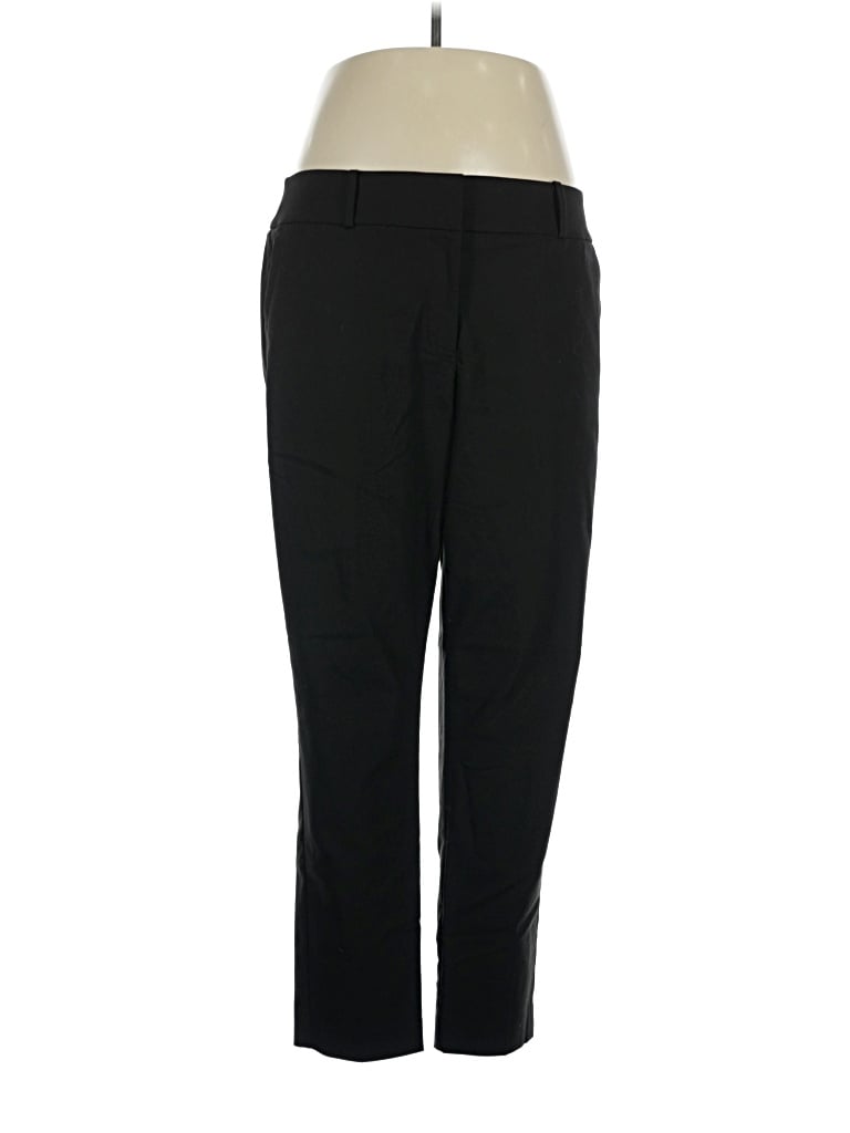 Pre-owned Ann Taylor Loft Track Pants In Black