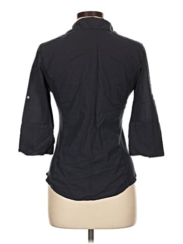 James Perse 3/4 Sleeve Button-Down Shirt (view 2)
