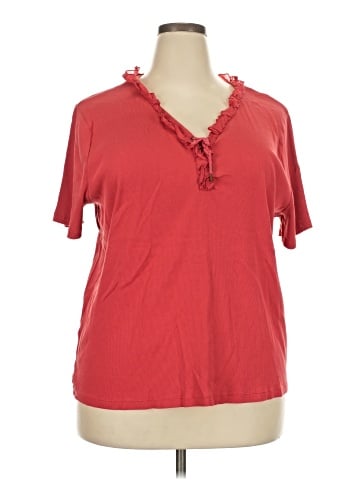 Lauren by Ralph Lauren Short Sleeve Top (view 1)