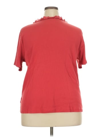 Lauren by Ralph Lauren Short Sleeve Top (view 2)