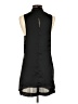 Pixie Market Solid Black Casual Dress Size S - photo 2