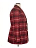 Jessica London Plaid Burgundy Blazer Size 16 - photo 4