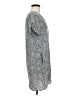 Gap 100% Rayon Print Gray Casual Dress Size M - photo 4