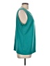 Christopher & Banks Teal Sleeveless Blouse Size L - photo 4