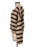 Shein 100% Polyester Stripes Tan Pullover Sweater Size L - photo 5