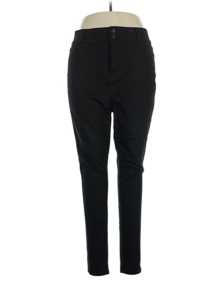 Pre-owned New Look Jeggings In Black